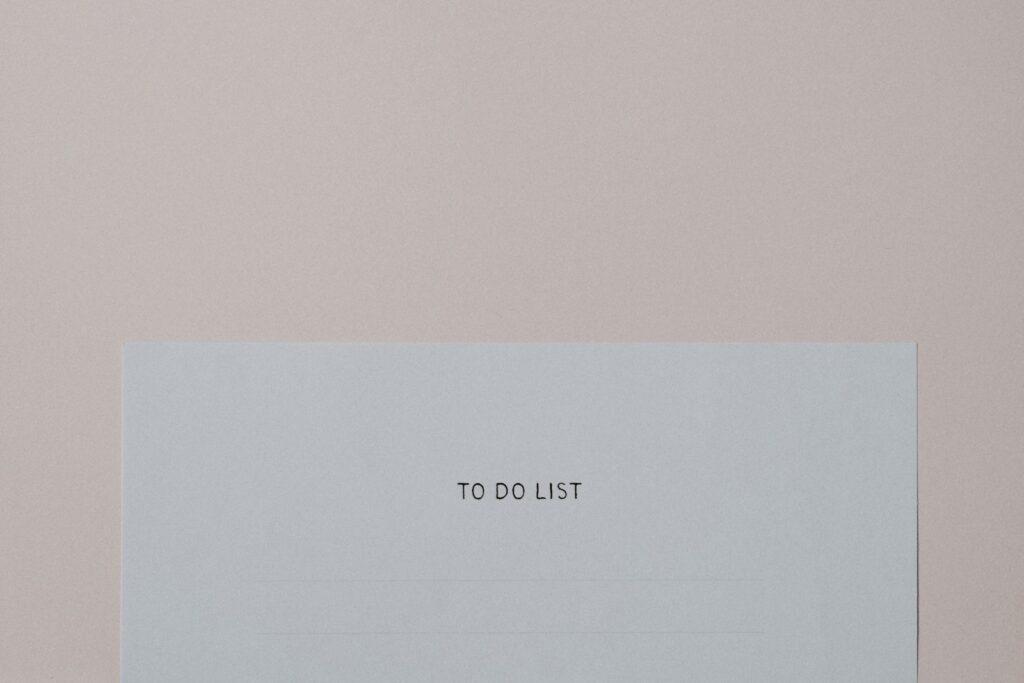 Listicle Alternativen: Zettel mit To-do-Liste