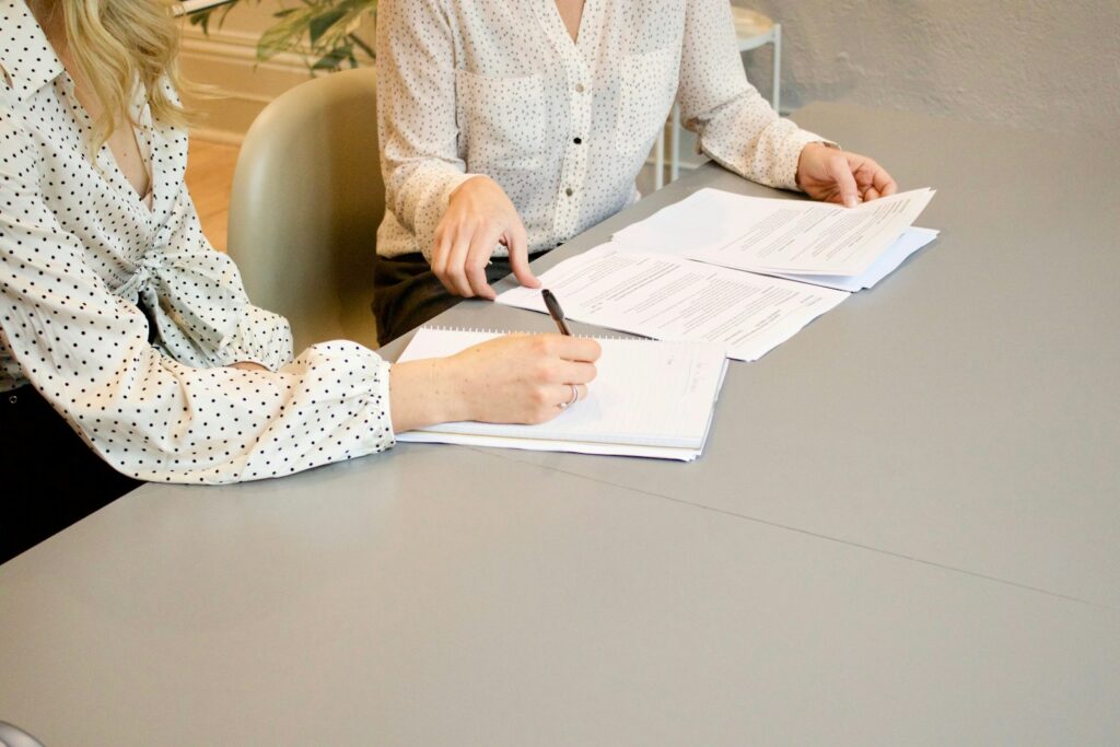 Vertrag für SEO Dienstleistungen unterschreiben