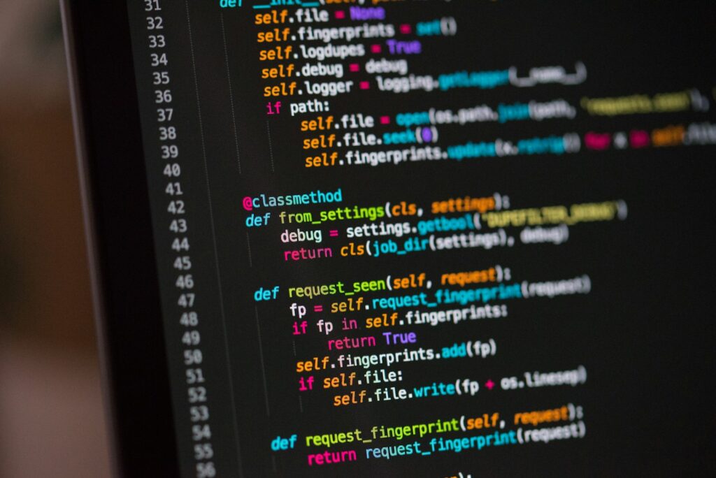 GPTBot per robots.txt steuern: Bildschirm mit Quellcode
