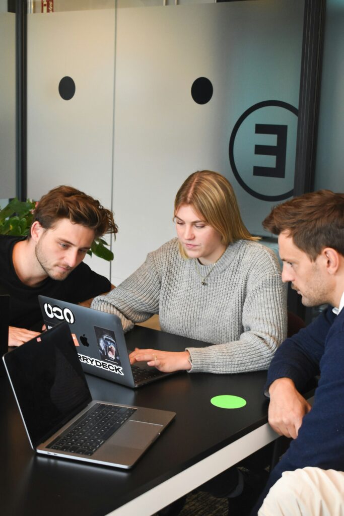 Erstgespräch mit einer Linkaufbau-Agentur am Laptop